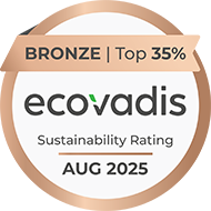 Ecovadis 2025 Bronze Sustainability Rating